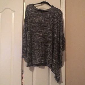 Unique Lane Bryant black and white sweater